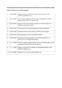 Titelbild Fortbildungen MiA 2026